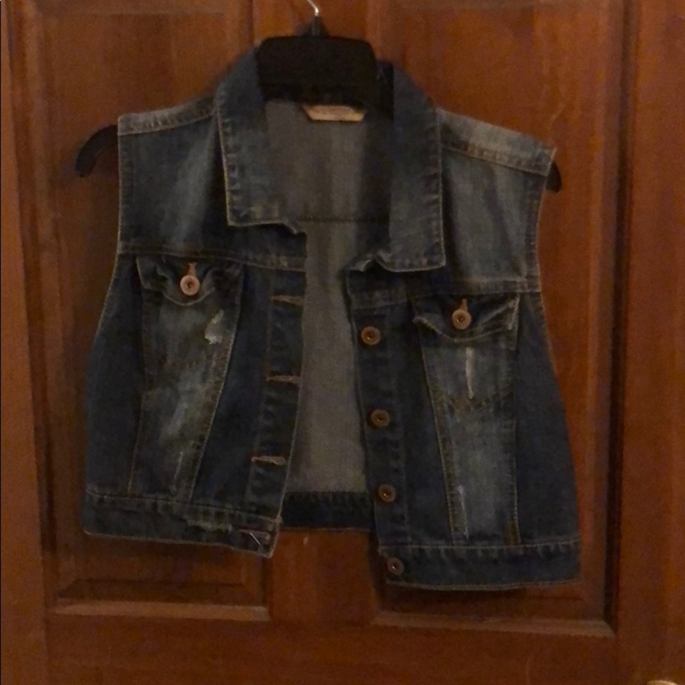 Jean jacket.
